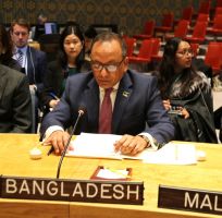 বিলম্বিত রোহিঙ্গা সংকট সমাধানে জরুরী পদক্ষেপ গ্রহণের আহ্বান জানালেন জাতিসংঘে নিযুক্ত বাংলাদেশের স্থায়ী প্রতিনিধি মোহাম্মদ আব্দুল মুহিত