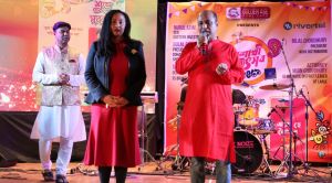 বাংলা নববর্ষের অনুষ্ঠানে জাস্টিস ক্যাসেন্ড্রার সাথে অ্যাটর্নি মঈন চৌধুরী