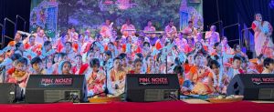 জমকালো আয়োজনে বর্ষ বরণ করেছে আনন্দধ্বনি