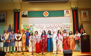 বাংলা নববর্ষ উপলক্ষে ওয়াশিংটনে বাংলাদেশ দূতাবাসে বর্ণাঢ্য অনুষ্ঠান