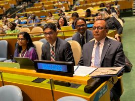 রাষ্ট্রদূত ও স্থায়ী প্রতিনিধি মোহাম্মদ এ. মুহিত জাতিসংঘ সাধারণ পরিষদের সেকেন্ড কমিটির চেয়ার নির্বাচিত হলেন