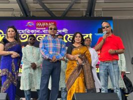 আমেরিকান বাংলাদেশি ওয়েলফেয়ার এসোসিয়েশনের মেলায় মানুষের ঢল