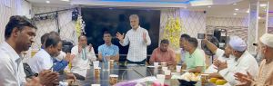 ভিপি মিজানকে এস্টোরিয়া ওয়েলফেয়ার সোসাইটির সংবর্ধনা