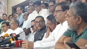 সময় মতো অ্যা ক শ ন নেওয়া হবে: ওবায়দুল কাদের