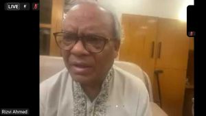 'সরকারের নোংরা নাটক’- মধ্যরাতে ভার্চুয়াল সংবাদ ব্রিফিংয়ে রিজভী