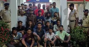 আগরতলায় ২৩ বাংলাদেশি গ্রেপ্তার