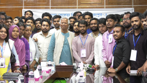 আবু সাঈদ হলো মহাকাব্যের বীর, বিজয় রক্ষার দায়িত্ব তরুণদের - প্রধান উপদেষ্টা ড. মুহাম্মদ ইউনুস