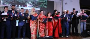নারায়ণগঞ্জ জেলা সমিতির বর্ণিল অভিষেক সম্পন্ন