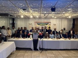 নিউইয়র্কের ওজন পার্কে বাংলাদেশ সোসাইটির সেলিম-আলী পরিষদের নির্বাচনী সভা