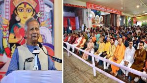 সেনাবাহিনী ও পুলিশ দিয়ে উৎসব করতে হয় এমন সমাজ চাই না: ড. ইউনূস