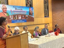 কাজী ফৌজিয়ার 'নিউইয়র্কের চিঠি’ গ্রন্থের প্রকশনা উৎসব