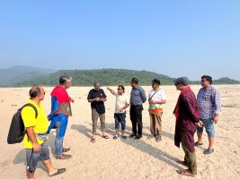 কোম্পানীগঞ্জের সাদাপাথর পর্যটন এলাকা পরিদর্শন করেছেন ধরা নেতৃবৃন্দ