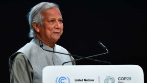 পৃথিবীর সুরক্ষায় ‘জিরো কার্বন’ভিত্তিক জীবনধারার আহ্বান ড. ইউনূসের