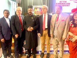 নিউইয়র্কে ট্রাম্প সমর্থকদের বিজয় পার্টি উদযাপন