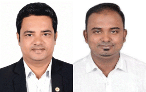 বাংলাদেশ প্রেস ইউনিটির আহ্বায়ক রূপক, সদস্য সচিব উজ্জল