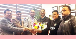 বারী গ্রুপের কার্যালয়ে হ্যামট্র্যামেক সিটির মেয়র আমির গালিব