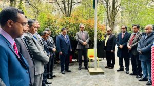 প্যারিসে বাংলাদেশ দূতাবাসে পালিত হল স্বাধীনতা ও জাতীয় দিবস
