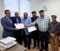কনস্যুলার ফি কমানোর দাবিতে পররাষ্ট্র মন্ত্রণালয়ে বাংলাদেশ সোসাইটির স্মারকলিপি