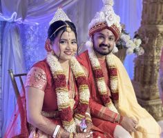 শুভ পরিণয়ে অর্ঘ্য ও অর্পিতা