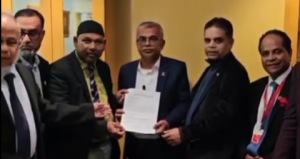 প্রবাসীদের ভোটাধিকার দাবিতে নেবট্রার স্মারকলিপি