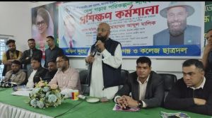 দেশ ও গণতন্ত্র পুনরুদ্ধারে ছাত্রদল হবে অগ্রসৈনিক: এম এ মালিক