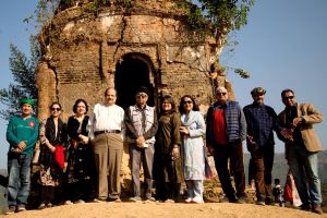 কচুরিপানার আগ্রাসনে শাপলার বিলের সৌন্দর্য হুমকিতে- পরিবেশ সংগঠকদের পরিদর্শন
