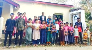 নবীগঞ্জের শ্রী রবীন্দ্র চন্দ্র দাস গ্রন্থাগারে জাতীয় গ্রন্থাগার দিবস পালন
