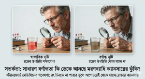 স্ট্যানফোর্ড মেডিসিনের গবেষণা, ‘বর্ণান্ধতা’ ক্যান্সার শনাক্তকরণের অদৃশ্য হুমকি