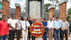 শহীদ ডা. শামসুদ্দিন আহমদ-কে মরনোত্তর স্বাধীনতা পদক প্রদানের দাবি জানিয়েছে পরিবেশ ও ঐতিহ্য সংরক্ষণ ট্রাস্ট, সিলেট।