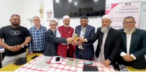 বিশিষ্ট সাংবাদিক এম জি কিবরিয়াকে সম্মাননা দিল ‘আর এ ফাউন্ডেশন’