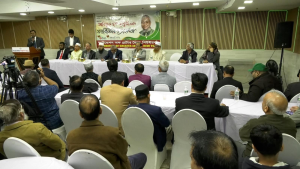 নিউইয়র্কে প্রবাসী কল্যাণ মন্ত্রী আরিফুল হক চৌধুরীকে ফাউন্ডেশন অফ গ্রেটার জৈন্তা’র সংবর্ধনা