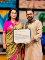 নিউইয়র্কে রবীন্দ্র জন্মজয়ন্তী: বিশেষ স্বীকৃতি পেলেন রেজওয়ানা চৌধুরী বন্যা ও স্বপ্নীল সজীব