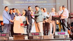 ৪০তম ফোবানা সম্মেলনে সেরা ড্রামারের পদক ও সম্মাননা পেলেন মো: শাহাদাত ওসমান মিথুন