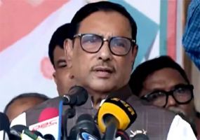 বিএনপি আগুন সন্ত্রাস করতে জামায়াতকে মাঠে নামিয়েছে -ওবায়দুল কাদের
