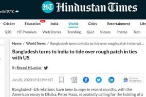 বাংলাদেশ ভারতের সহায়তা চেয়েছে যুক্তরাষ্ট্রের সঙ্গে সম্পর্ক নিয়ে