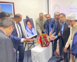 নিউইয়র্কস্থ বাংলাদেশ কনস্যুলেট জেনারেলে বঙ্গমাতা বেগম ফজিলাতুন নেছা মুজিব এর ৯৩তম জন্মবার্ষিকী উদযাপন