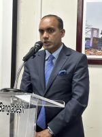 পদোন্নতি পেয়ে উজবেকিস্তানের রাষ্ট্রদূত নিউইয়র্কের বাংলাদেশ কনস্যুলেট অফিসের কনসাল জেনারেল ড. মোহাম্মদ মনিরুল ইসলাম, মো: নাজমুর হুদা নিউইয়র্কে নতুন কনসাল জেনারেল