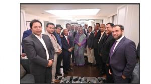 প্রধানমন্ত্রী শেখ হাসিনার সাথে যুক্তরাষ্ট্র বঙ্গবন্ধু পরিষদের কেন্দ্রীয় নেতৃবৃন্দের সাক্ষাৎ