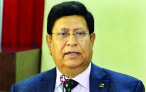 যারা বাংলাদেশের উপর স্যাংশন দেবে, পাল্টা স্যাংশন আমরাও দিবো তাদের বিরুদ্ধে - এ কে মোমেন