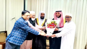 মসজিদে নববির ইমাম বাংলাদেশে এসেছেন