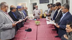 বাংলাদেশের সোসাইটির নতুন ট্রাস্টি বোর্ডের শপথ গ্রহণ সম্পন্ন