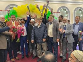 সন্দ্বীপ সোসাইটির নির্বাচন পরবর্তী সংবর্ধনায় আবু জাফর মাহমুদ : সন্দ্বীপ সোসাইটির নির্বাচন বাংলাদেশের জন্য অনুসরনীয়