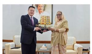 প্রথম দেশ হিসেবে চীনের অভিনন্দন বার্তা প্রধানমন্ত্রী শেখ হাসিনাকে