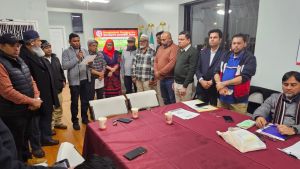 বাংলাদেশ সোসাইটির সম্মিলিত আন্তর্জাতিক মাতৃভাষা দিবস পালন উপলক্ষে কমিউনিটি নেতৃবৃন্দের সাথে মতবিনিময় সভা অনুষ্ঠিত