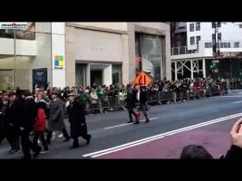 Witness the spirited spectacle of New York's St. Patrick's Day Parade!